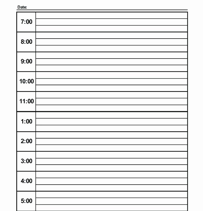 15 Minute Schedule Template Best Of Calendar Template with Hours Weekly Schedule E Week