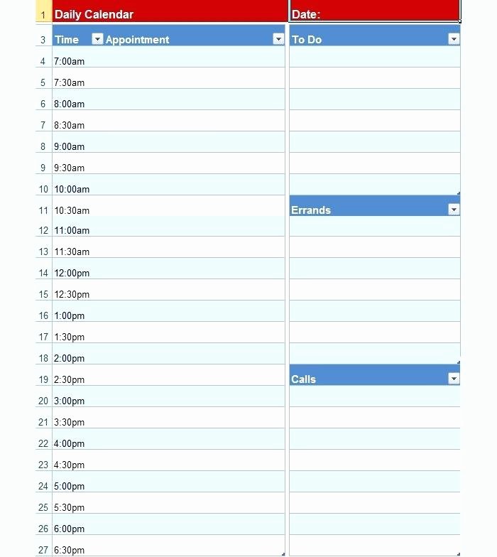 15 Minute Schedule Template Fresh Calendar Template with Hours Weekly Schedule E Week