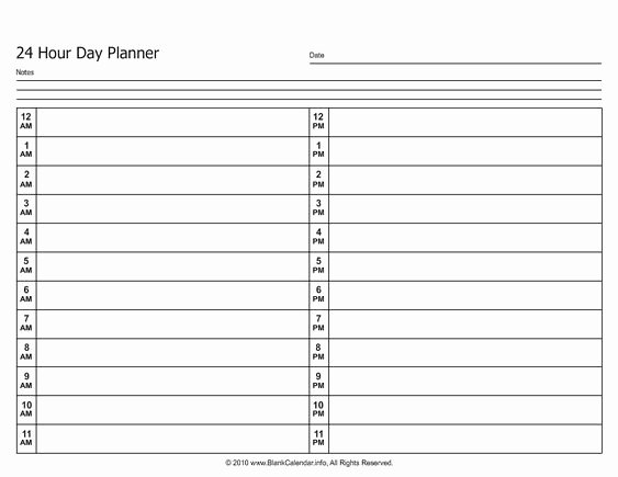 24 Hr Schedule Template Beautiful Excel 24 Hour Timeline Template Daily Planner Sample 24