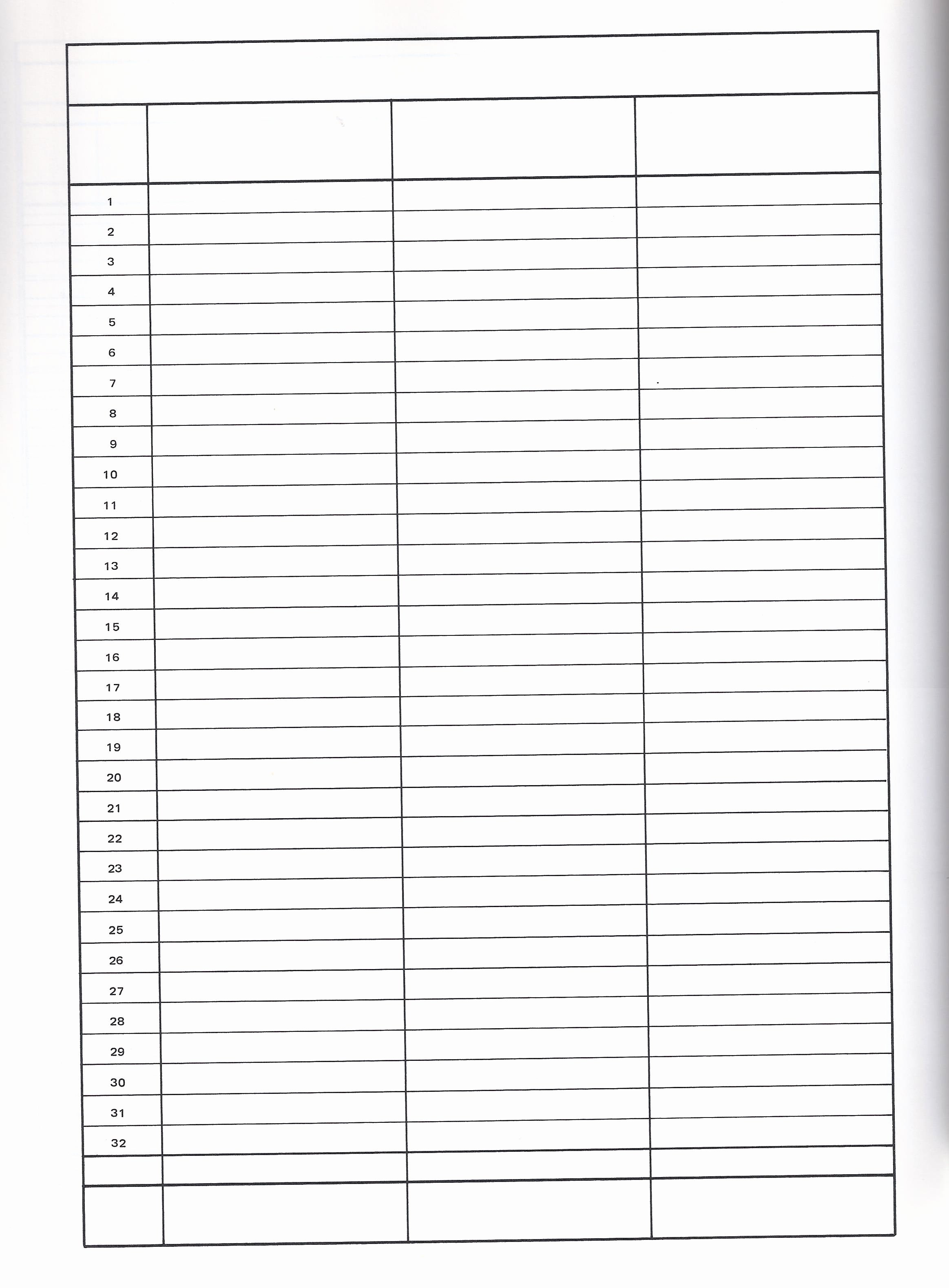 post printable blank columns templates