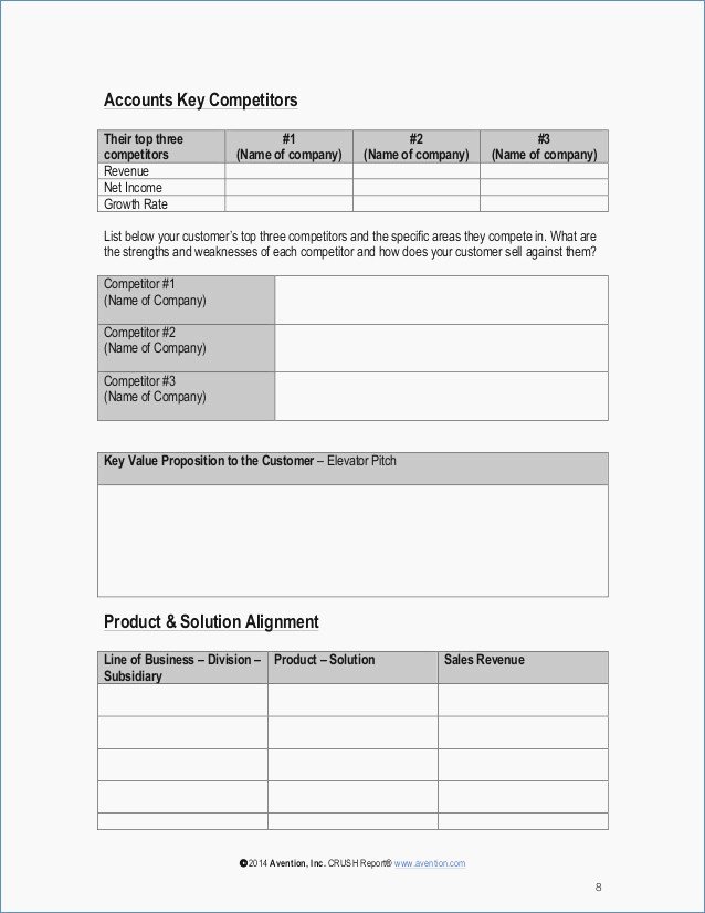 Account Plan Template Ppt Best Of Account Plan Template Ppt – Harddancefo