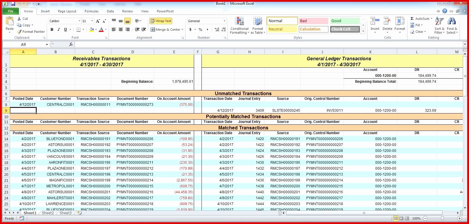 Account Reconciliation Template Excel Awesome Accounts Payable Reconciliation Spreadsheet Spreadsheet