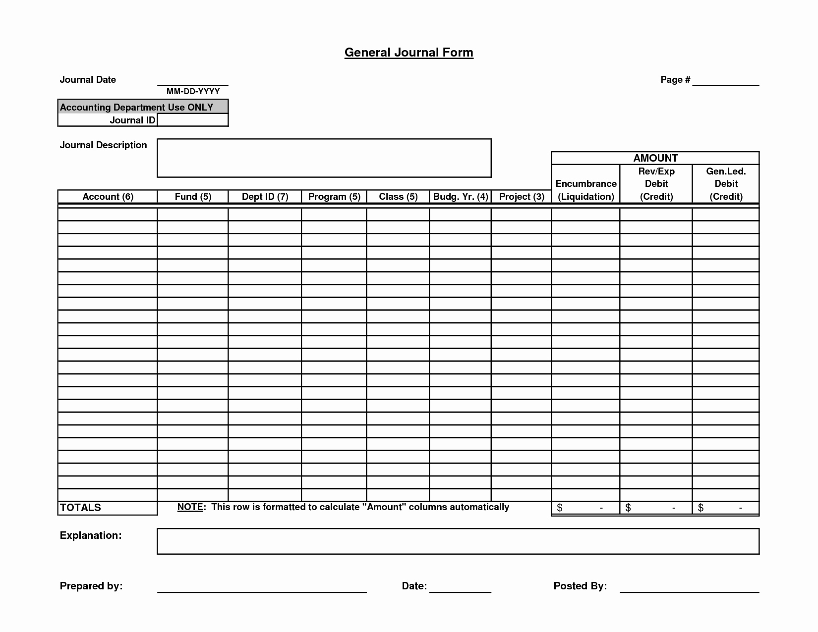 Accounting Journal Entry Template Inspirational 9 Best Of Printable Journal Entry form Sample