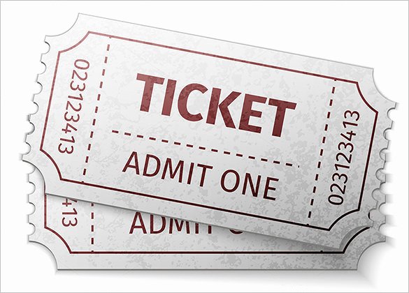 Admit One Ticket Template Unique the Alright Side