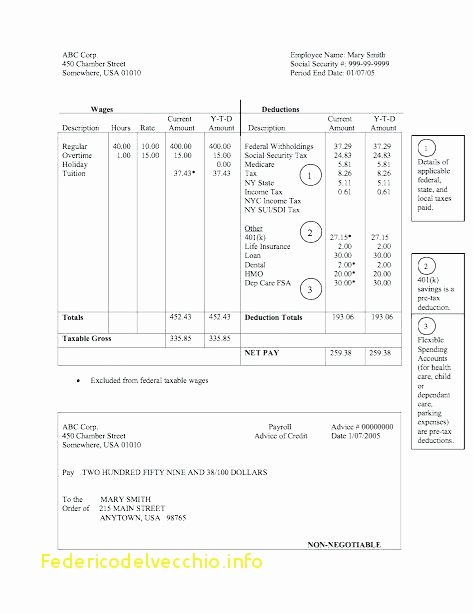 Adp Earnings Statement Template Unique Free Adp Earning Statement Template – Free Template Design