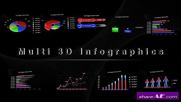 After Effects Infographic Template Fresh Videohive Multi 3d Infographics after Effects Templates