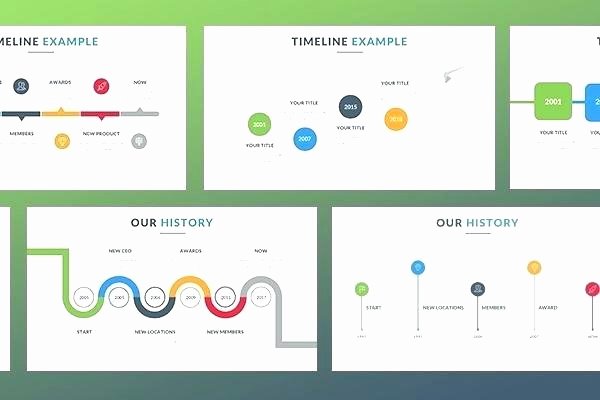After Effects Timeline Template Unique Pany History Timelines Timeline Template Free Download