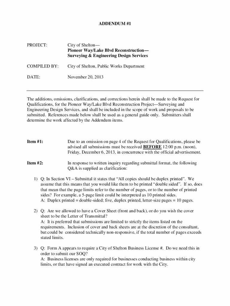 Amendment to Contract Template Fresh Template Contract Amendment Template