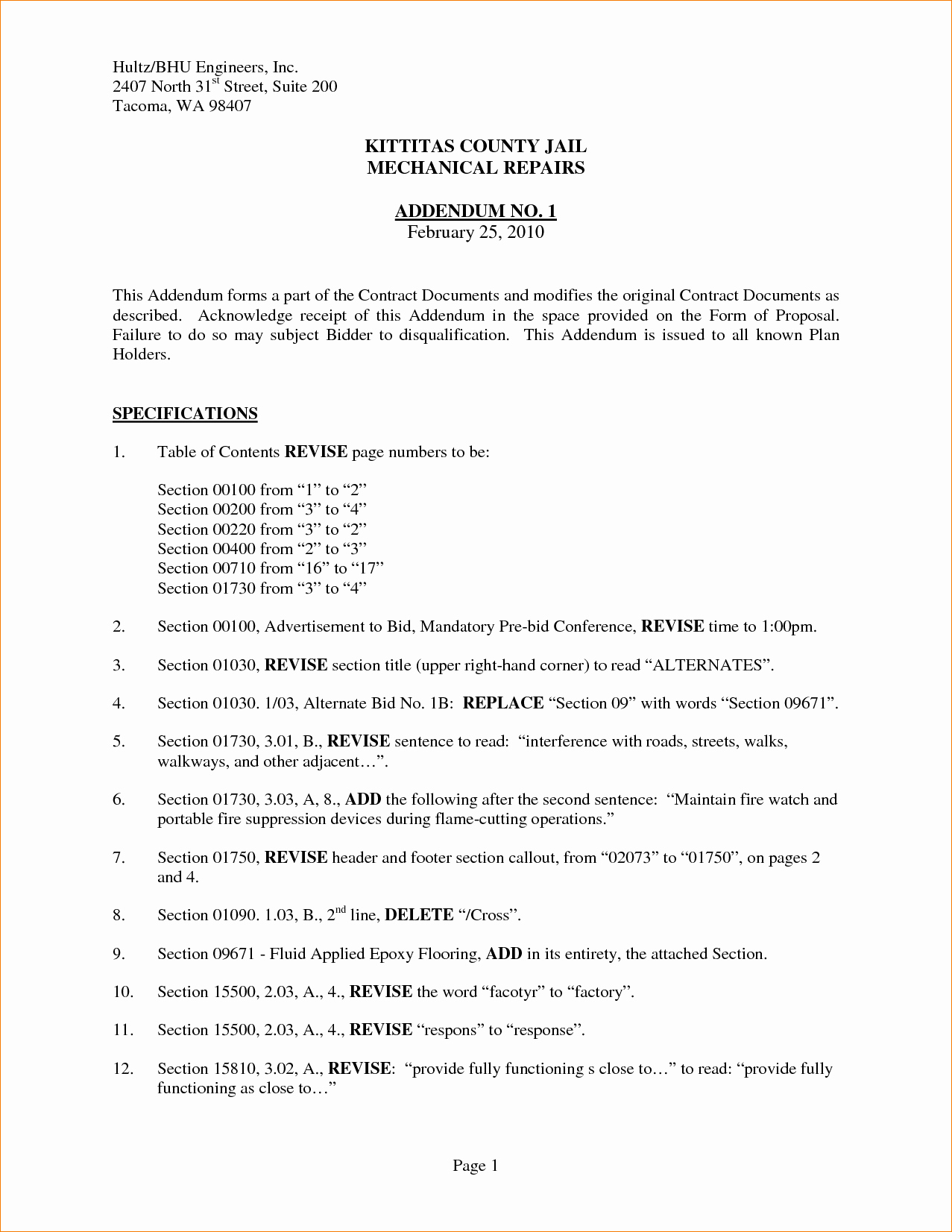 Amendment to Contract Template Fresh Template Contract Amendment Template