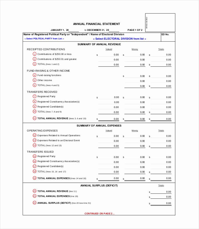 Annual Financial Report Template Best Of 27 Financial Statement Templates Pdf Doc
