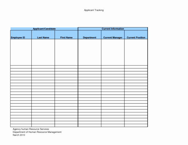 Applicant Tracking Spreadsheet Template Awesome Applicant Tracking Spreadsheet Template Tracking
