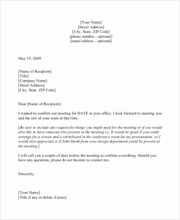 Appointment Confirmation Email Template New 44 Appointment Letter Template Examples