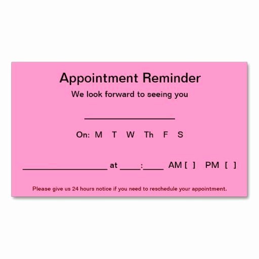 Appointment Reminder Cards Template Lovely Best 388 Appointment Reminder Business Cards Ideas On