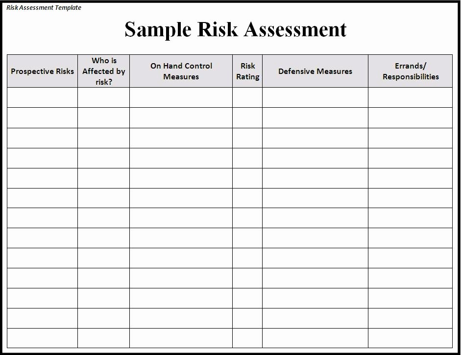 Audit Risk assessment Template Inspirational Unit 1 Pre Production