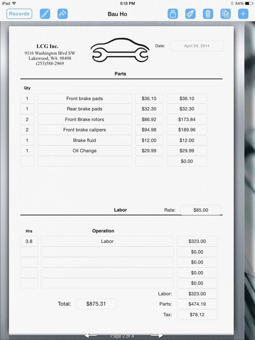 Auto Repair Receipt Template Beautiful why You Should Not Go to
