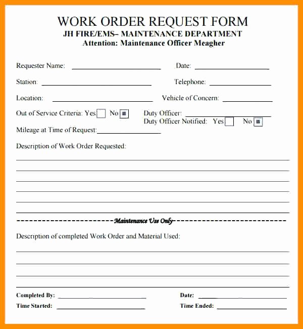 Auto Work order Template Awesome Automotive Work order Template Word – Cassifields