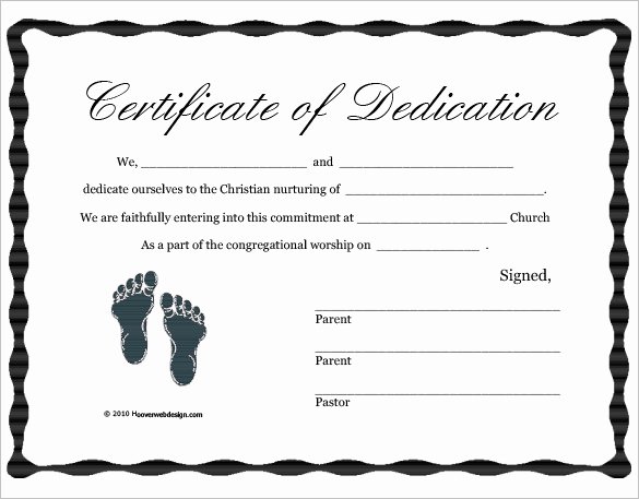 Baby Dedication Certificate Template Elegant Baby Dedication Certificate Template 21 Free Word Pdf