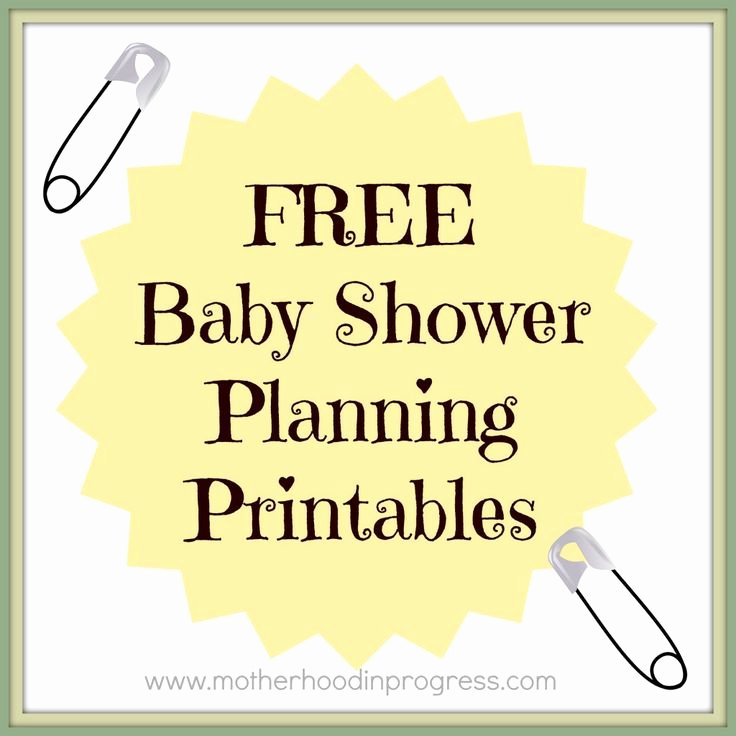 Baby Shower Program Template Luxury 6 Best Of Printable Baby Shower Programs Baby