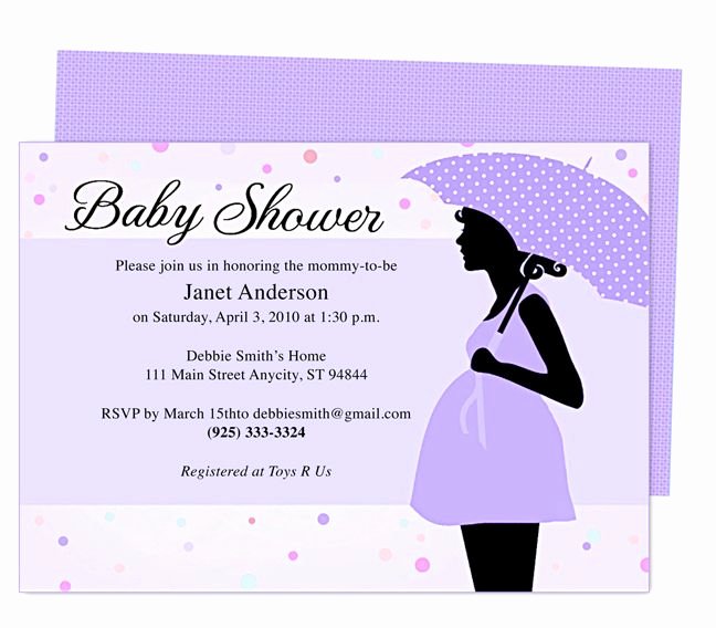 Baby Shower Programs Template Beautiful Cute Maternity Baby Shower Invitation Template Edit