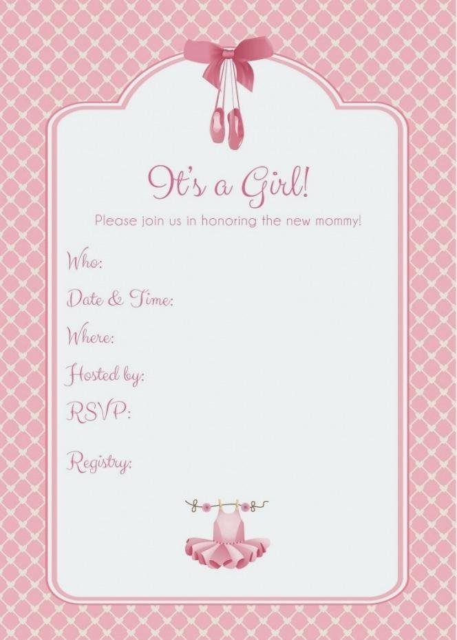 Baby Shower Template Word Fresh Baby Shower Invitations Templates – Actonlng