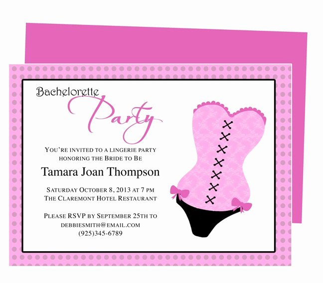 Bachelorette Party Invite Template Inspirational Printable Template for Diy Bachelorette Party Invitations