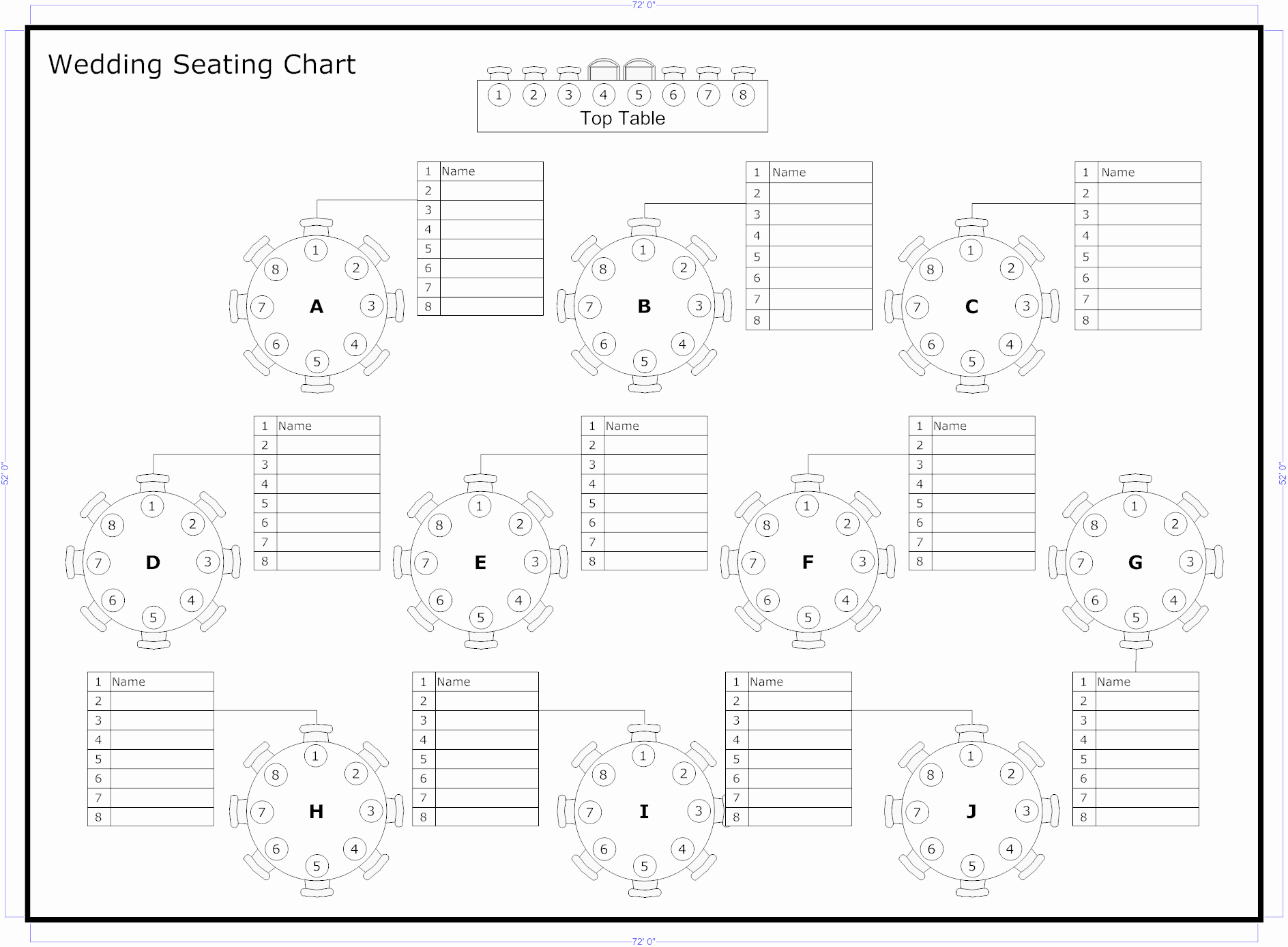 Banquet Seating Chart Template Luxury Seating Chart Make A Seating Chart Seating Chart Templates