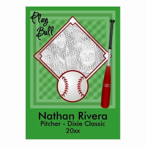 Baseball Trading Card Template New Download Free Make Your Own Baseball Card Free Template