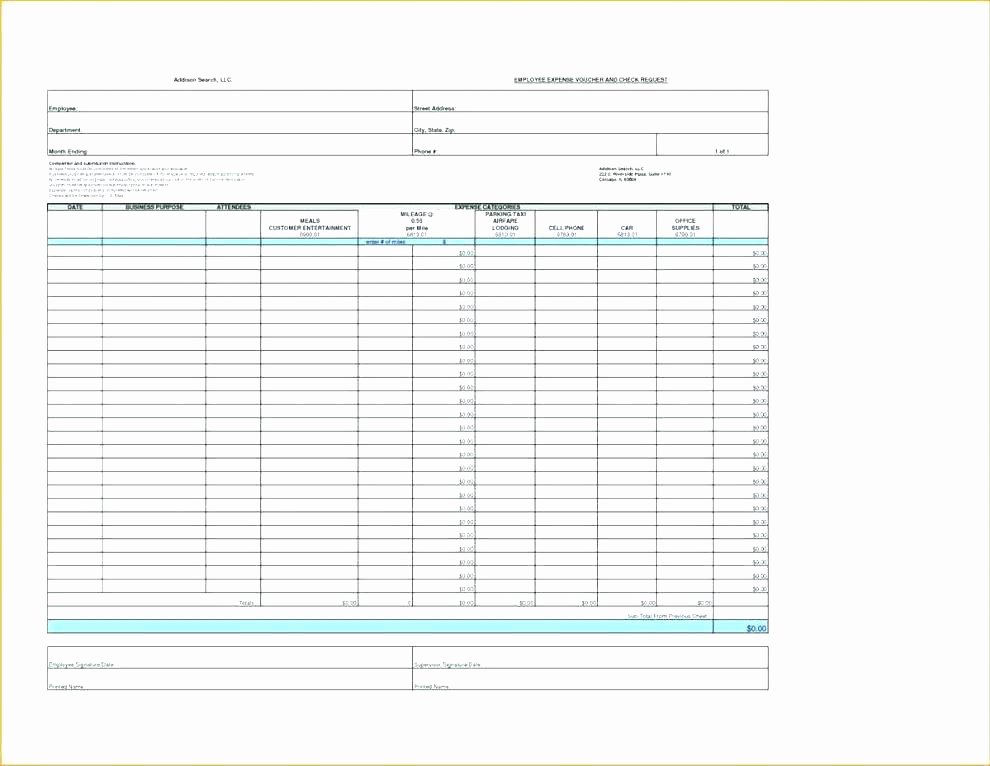 Basic Expense Report Template Fresh Simple Expense Report Template for Excel Weekly