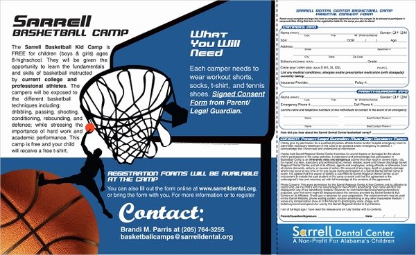 Basketball Camp Flyer Template Awesome 16 Basketball Camp Brochures Free Psd Eps Ai format