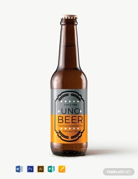 Beer Can Label Template Lovely Free Beer Can Label Template Download 121 Labels In Psd