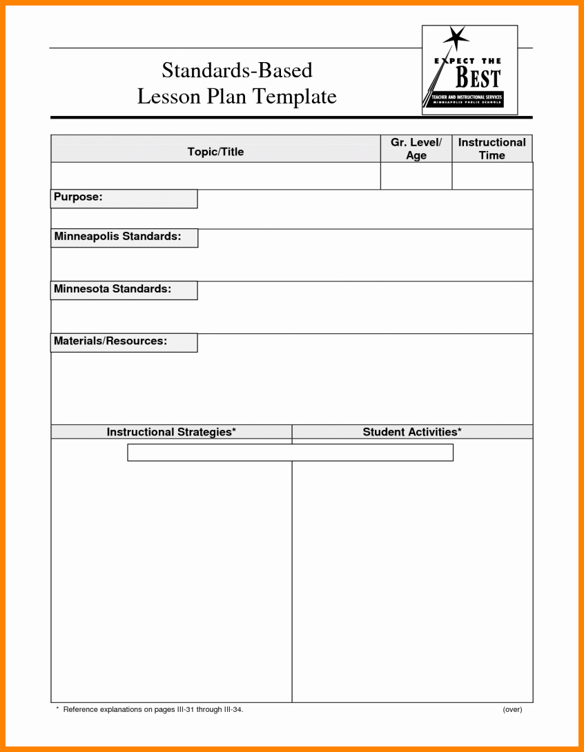 Best Lesson Plan Template Beautiful 5 Team Lesson Plan Template