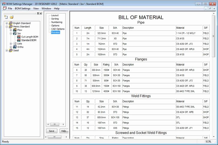 Bill Of Material Template Unique Download Bill Of Materials Example for Free Tidytemplates