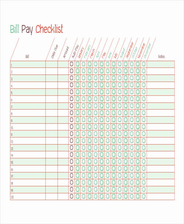 Bill Pay Calendar Template Beautiful Bill Payment Schedule Template 12 Free Word Pdf format