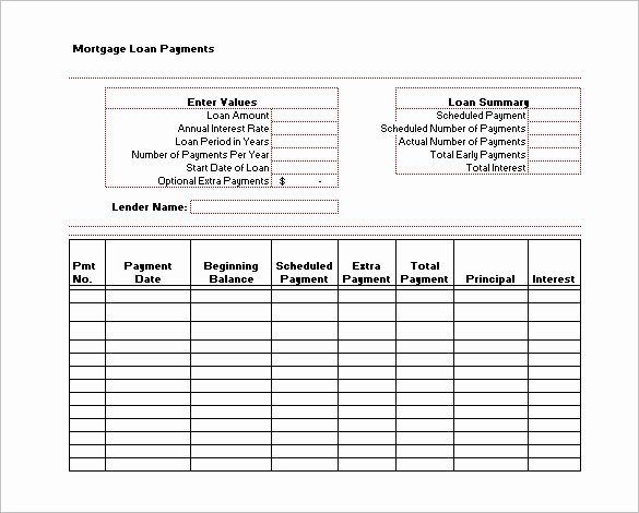 Bill Payment Schedule Template Unique 22 Payment Schedule Templates Word Excel Pdf