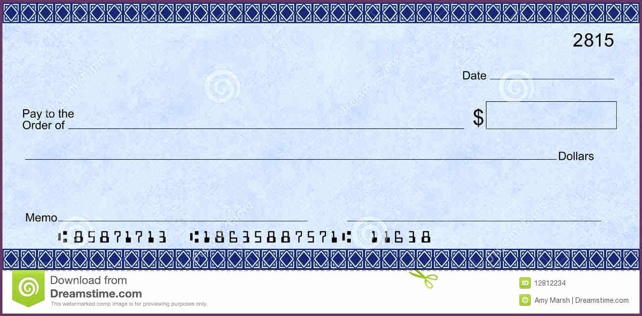 Blank Cashiers Check Template Unique Print Sample Bank Check