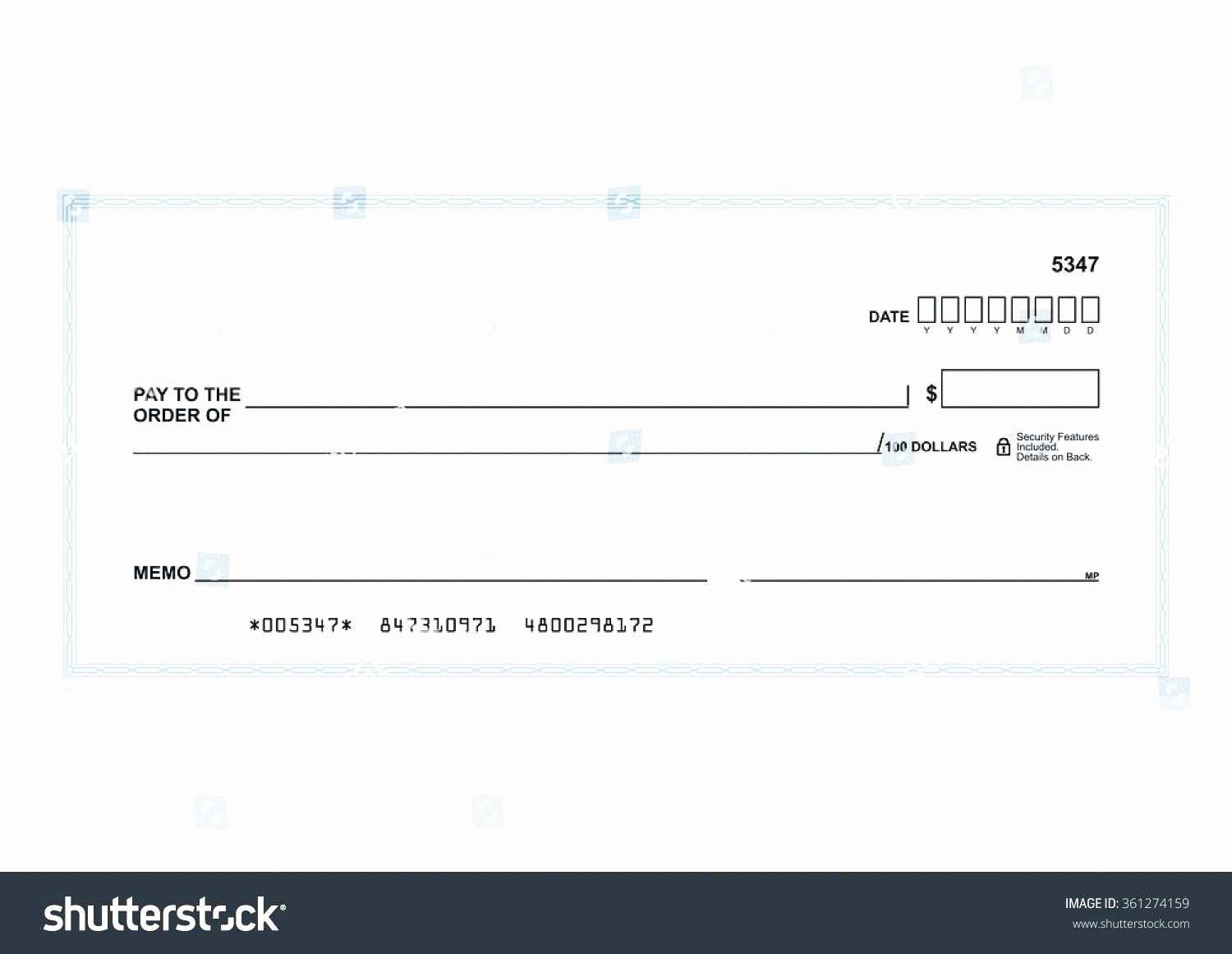 Blank Check Template Word Lovely Awesome Blank Cheque Templates for Excel