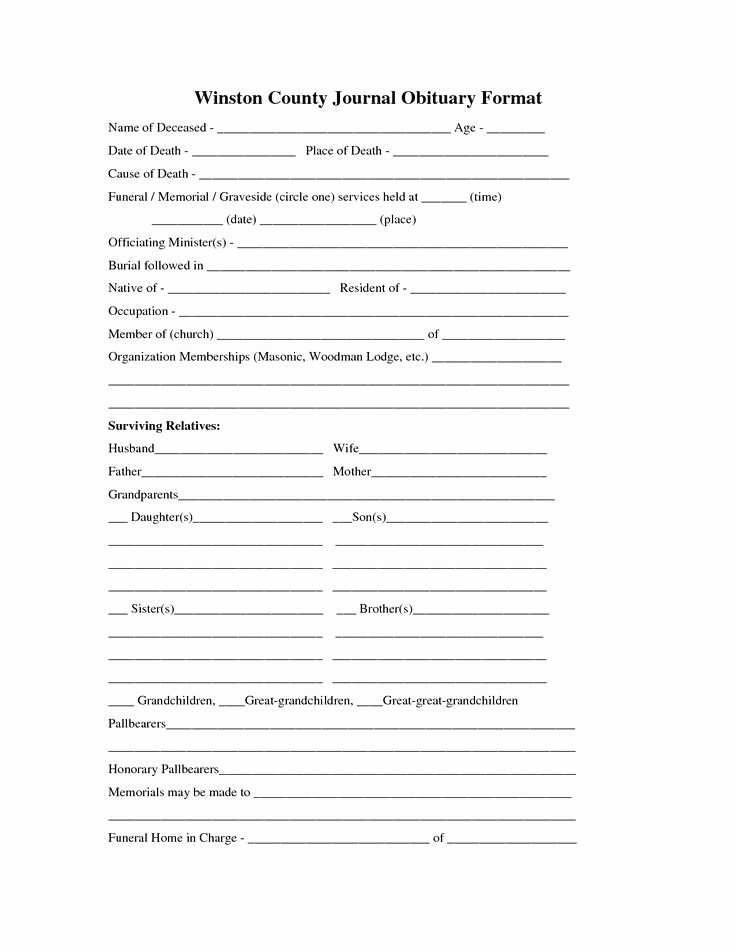 Blank Funeral Program Template New 350 Best Images About Funeral Info On Pinterest