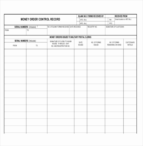 Blank Money order Template New 28 Blank order Templates – Free Sample Example format