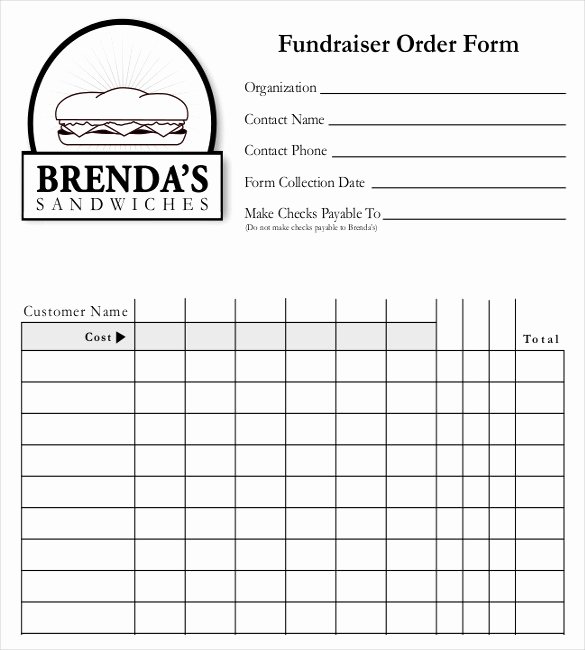Blank order form Template Inspirational 28 Blank order Templates – Free Sample Example format
