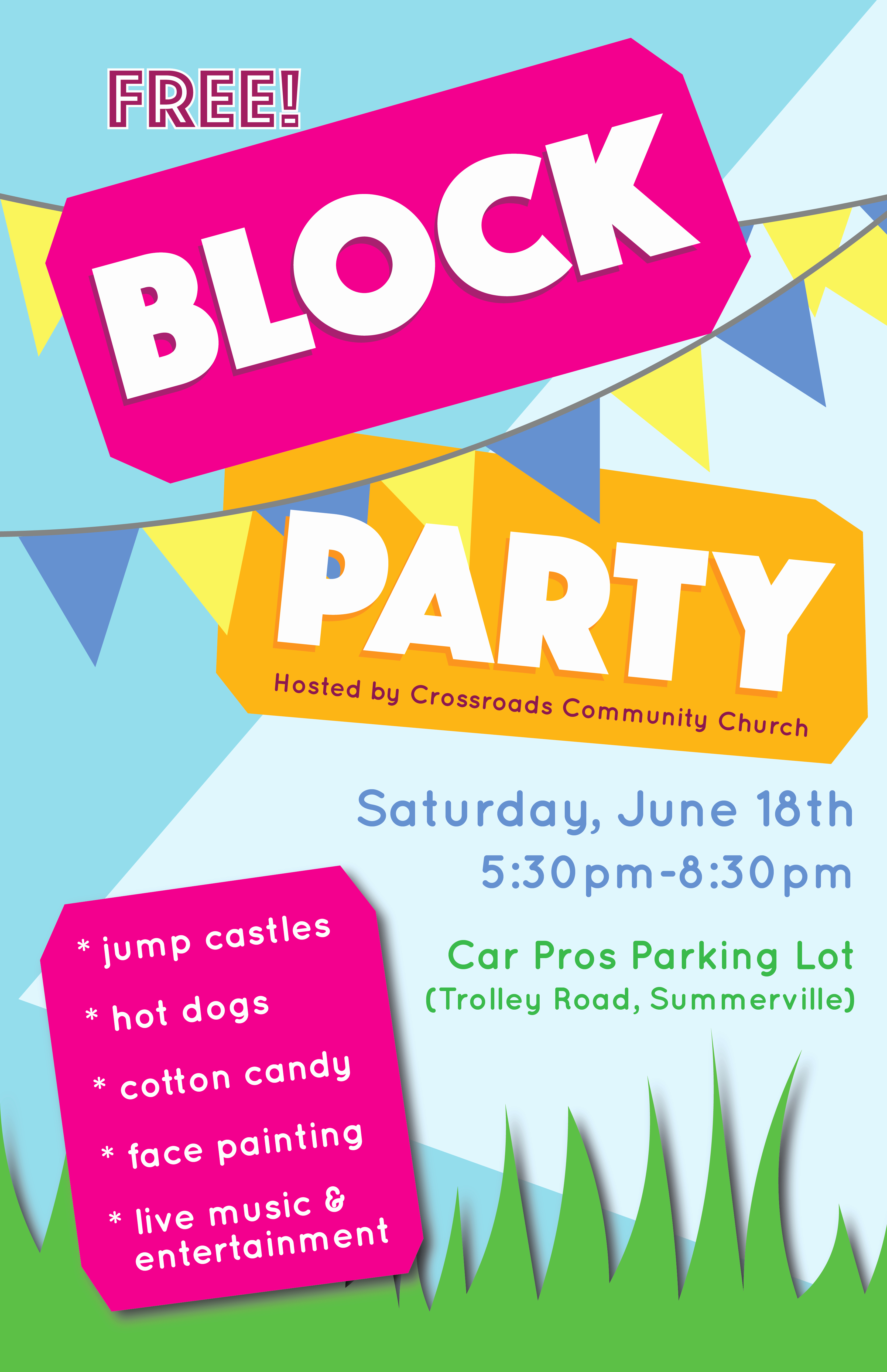Block Party Invite Template Luxury Block Party