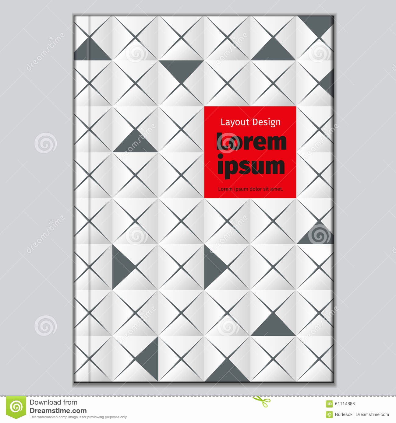 Book Cover Template Illustrator Lovely Vector Abstract Book Cover Template Background Stock