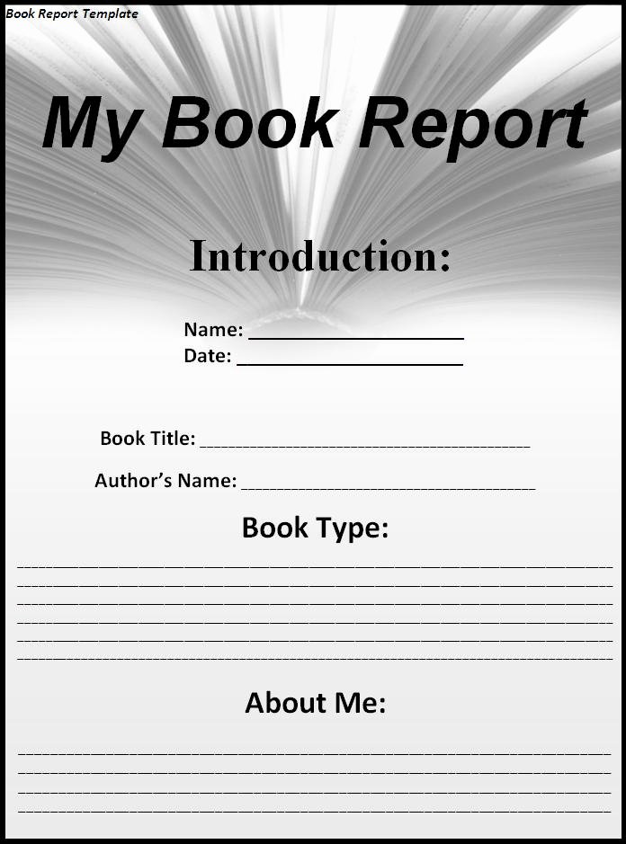 Book Report Outline Template Awesome 9 Book Report Templates Word Excel Pdf Templates