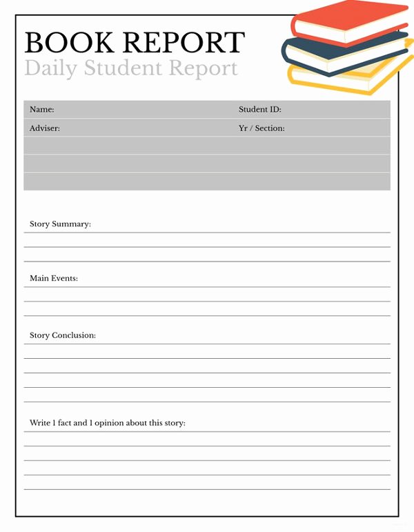 Book Report Outline Template Lovely 9 Sample Book Report Templates Pdf Doc