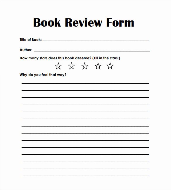 Book Review Template Pdf Inspirational Sample Book Review Template 10 Free Documents In Pdf Word