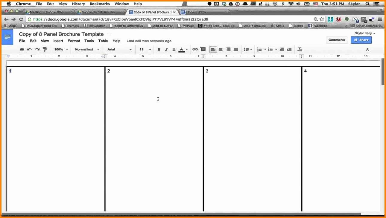 writing a book template google docs