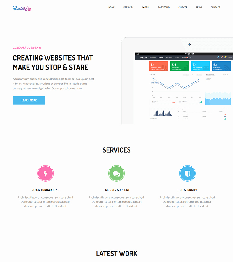 Bootstrap Blog Template Free Awesome 15 Free Bootstrap Landing Pages Templates