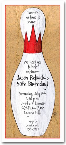 Bowling Party Invitation Template Fresh Bowling Pin Invitations Bowling Birthday Party Invitations