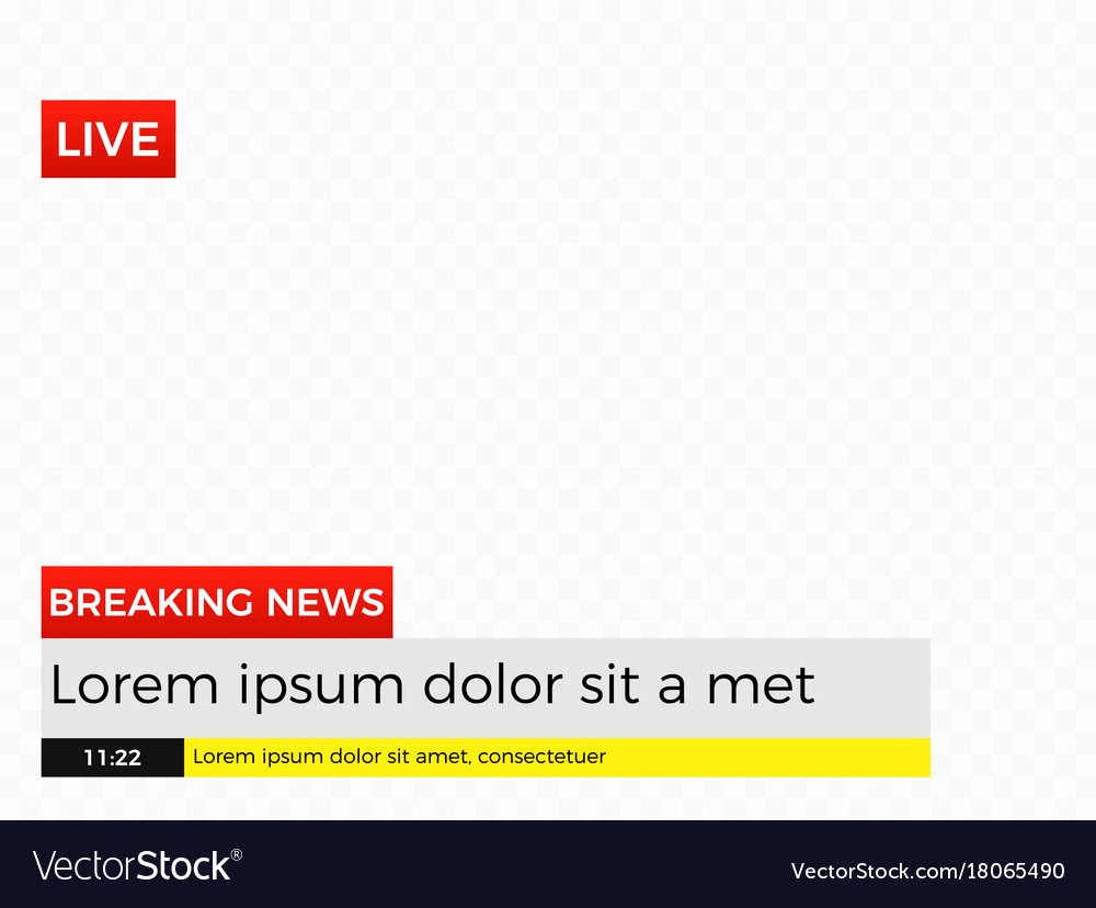 Breaking News Template Free Luxury Breaking News Template Picture