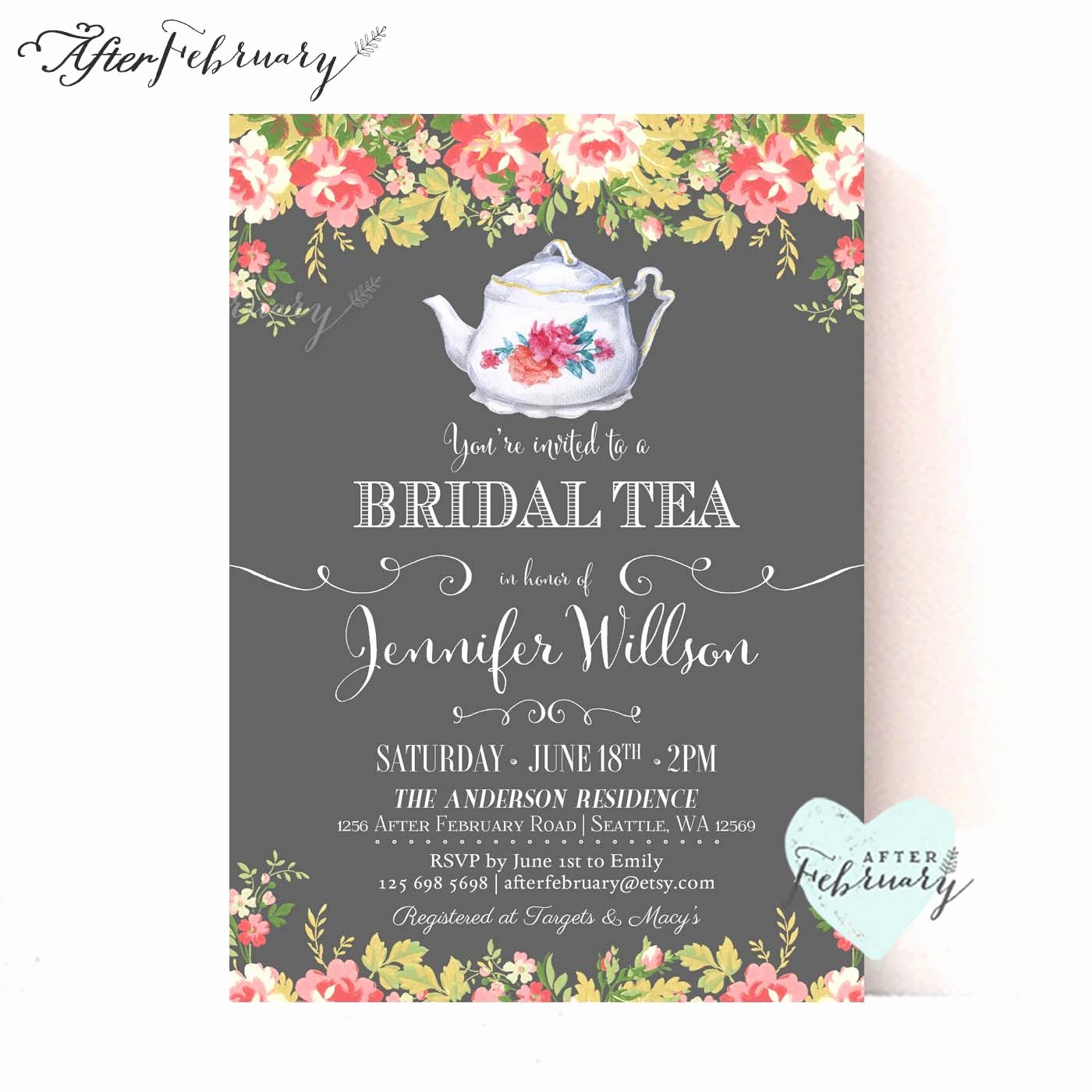 Bridal Shower Invite Template Inspirational Bridal Shower Invite Bridal Shower Invite Wording Card