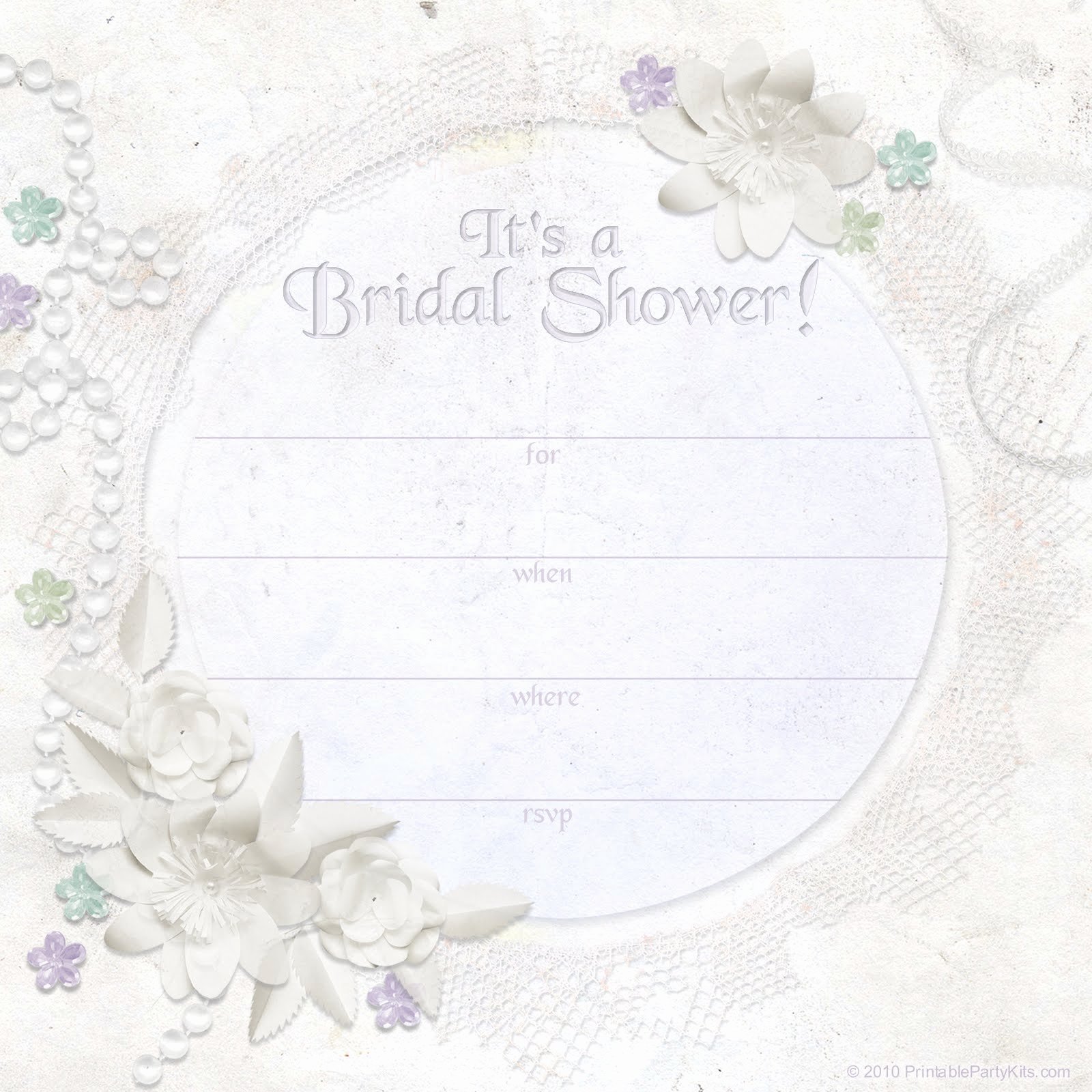 Bridal Shower Invite Template Inspirational Free Bridal Shower Invitation Templates